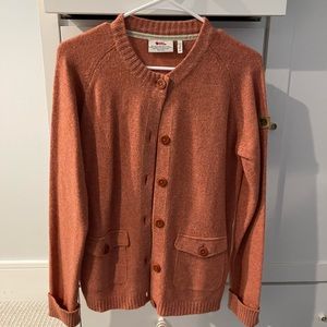 Cardigan orange / pink never worn